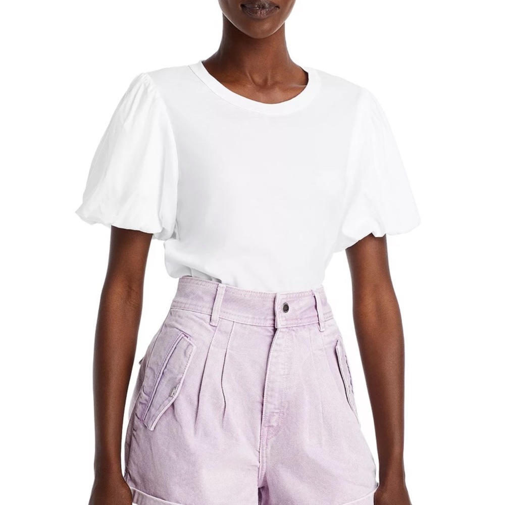 ALC white cotton tee